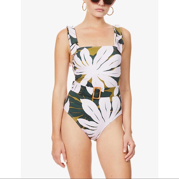 Alexandra Miro Other - Alexandra Miro Audrey Palm One Piece Swimsuit NEW